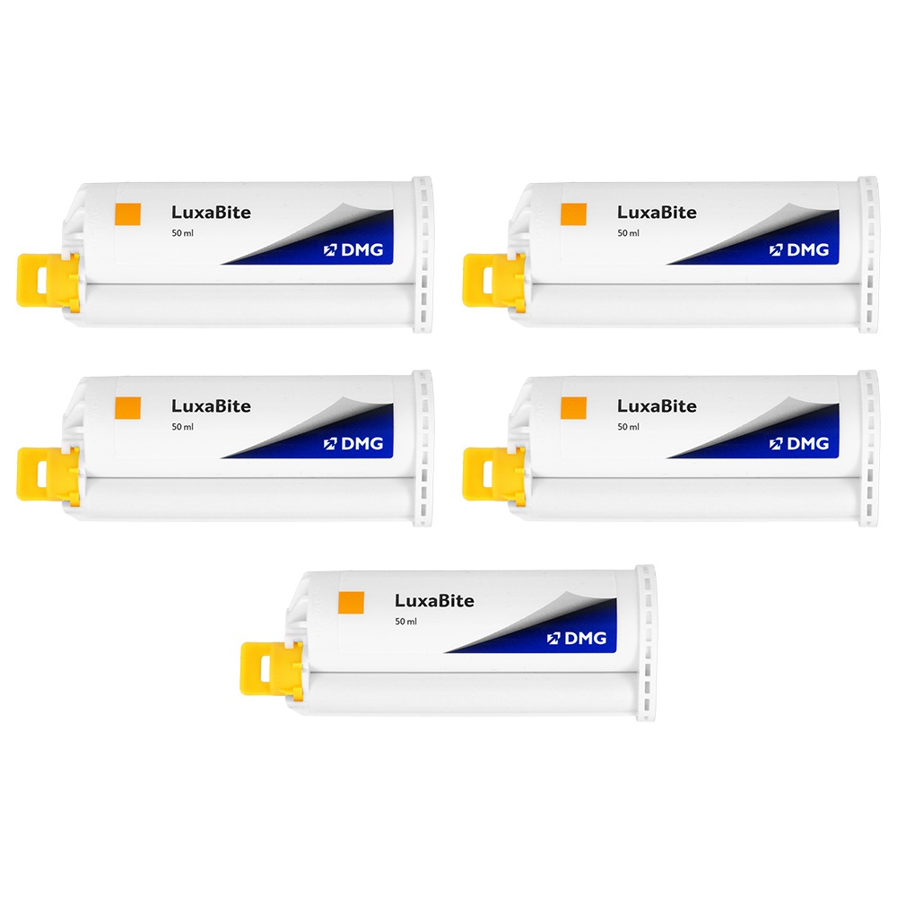 Cao su lấy dấu khớp cắn và cố định implant tỷ lệ 1-10 Luxabite DMG