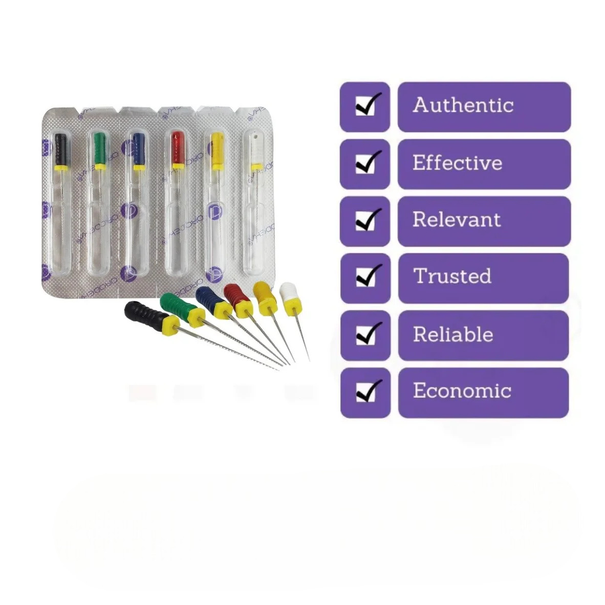 Trâm máy nội nha H-File | Orodeka Ý