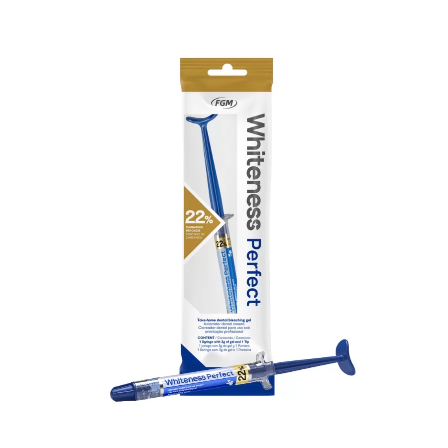 Gel Tẩy Trắng Răng Whiteness Perfect 22% | FGM Brazil - Tại Nhà
