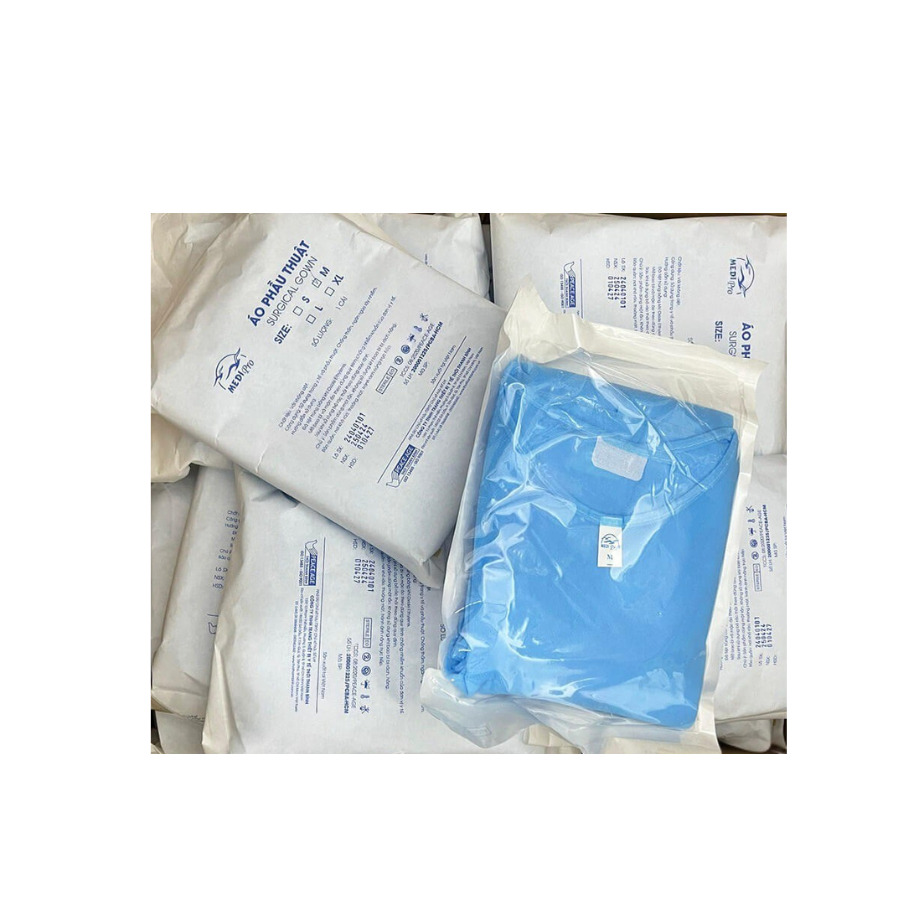 Áo Phẫu Thuật Tiệt Trùng Sử Dụng 1 Lần MediPro SURGICAL GOWN | Thời Thanh Bình Việt Nam