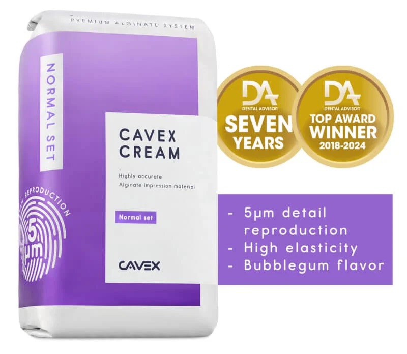 Alginate lấy dấu răng Cavex Cream | Cavex Hà Lan