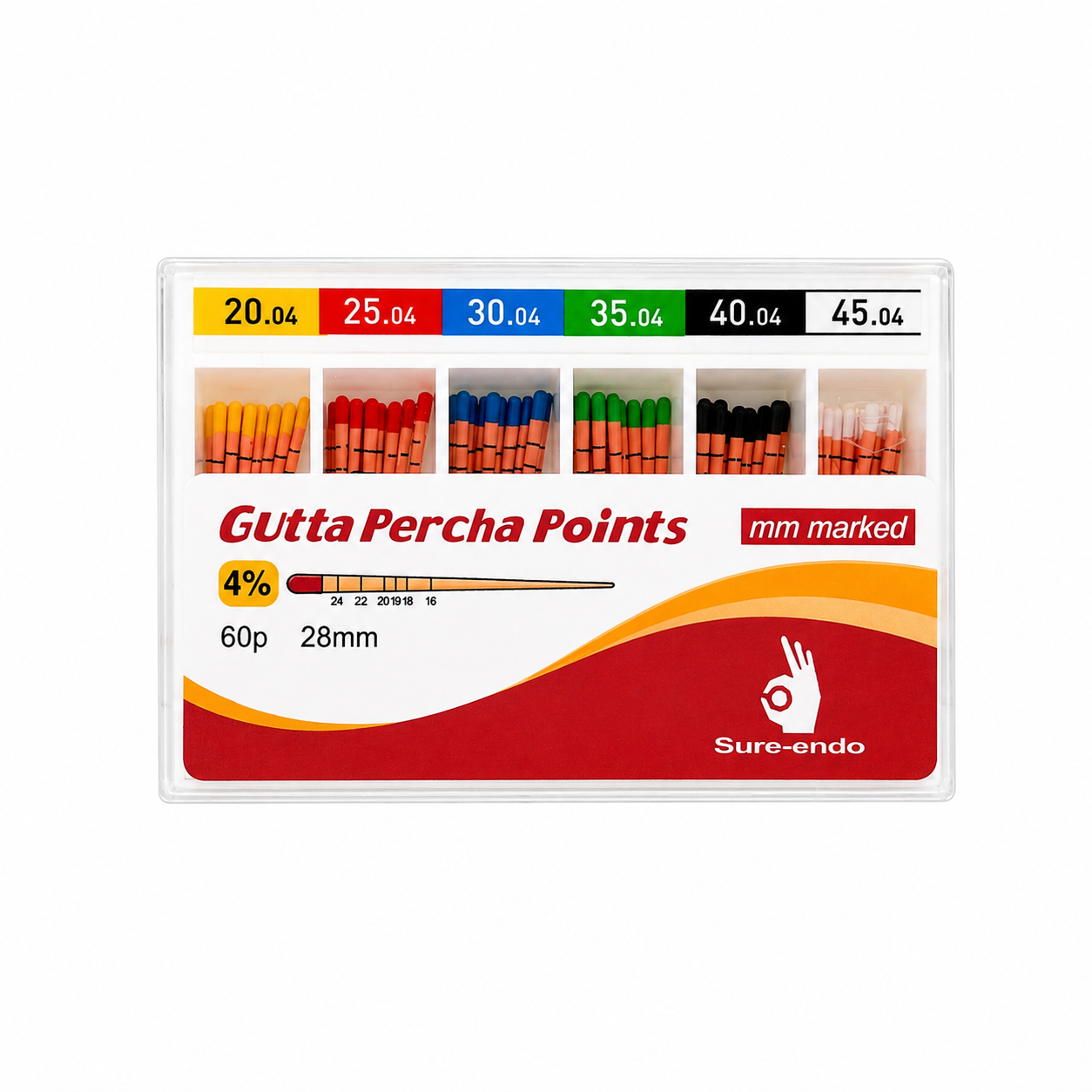 Cone Gutta Percha Sure Endo Hàn Quốc