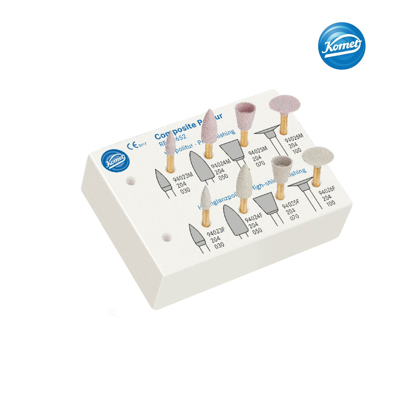 Bộ đánh bóng composite KM_4652