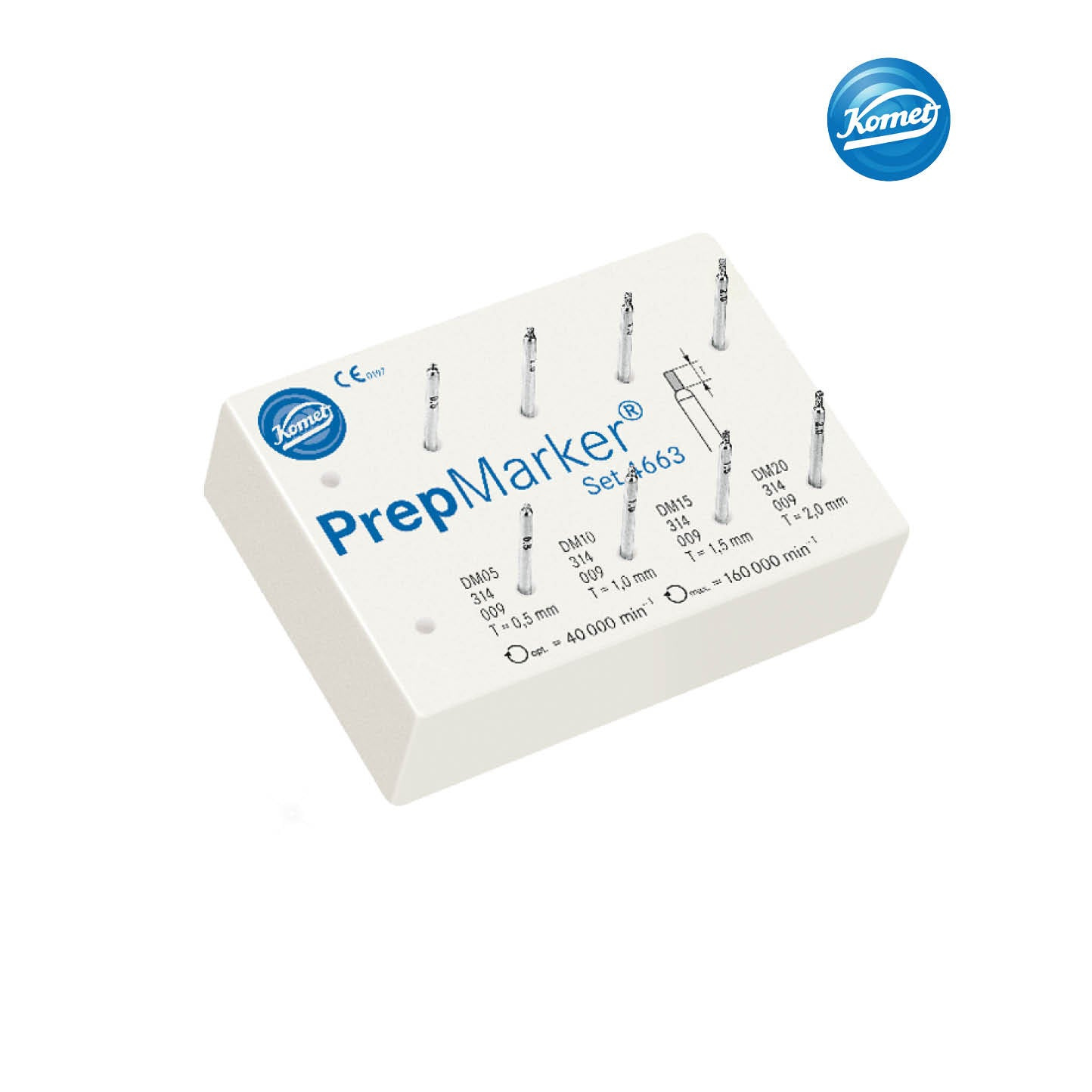 Bộ đánh dấu độ sâu PrepMarker KM_4663