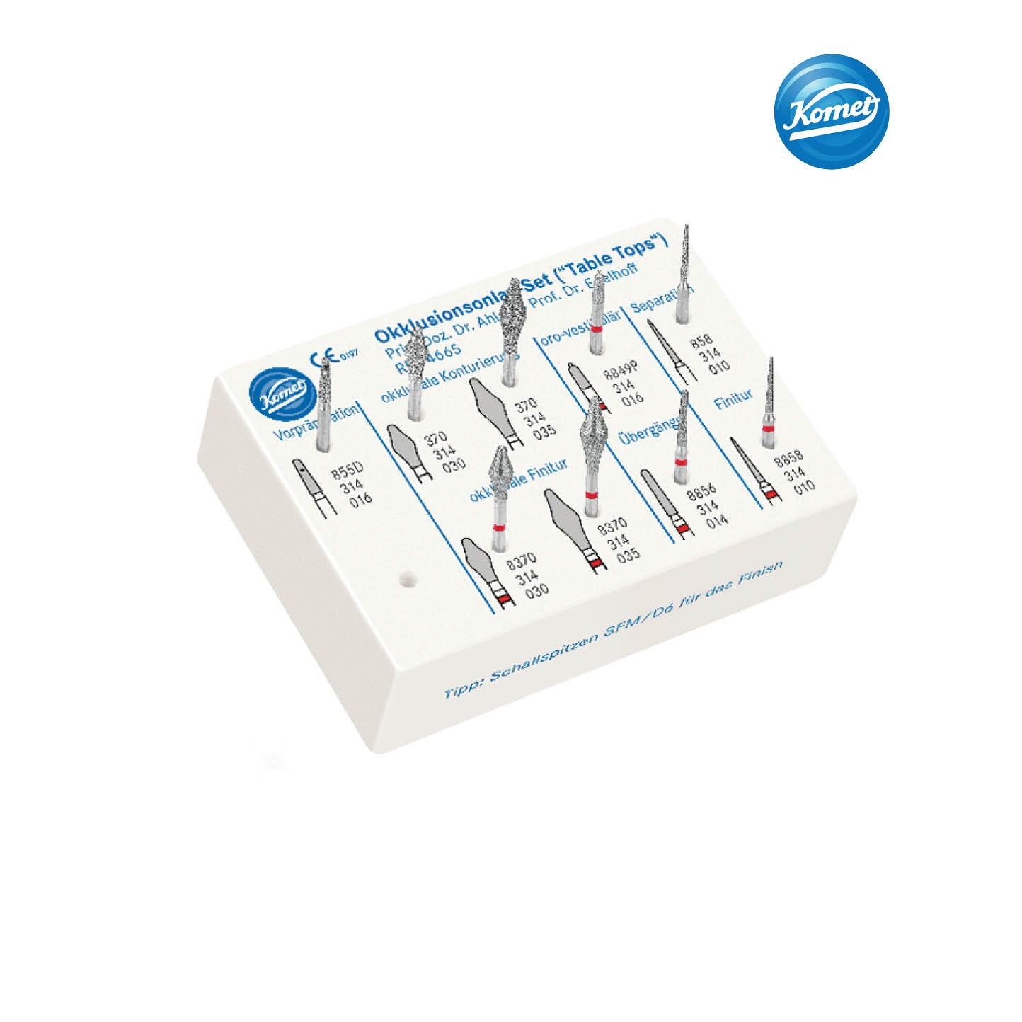 Bộ mũi mài Onlay mặt nhai KM_4665