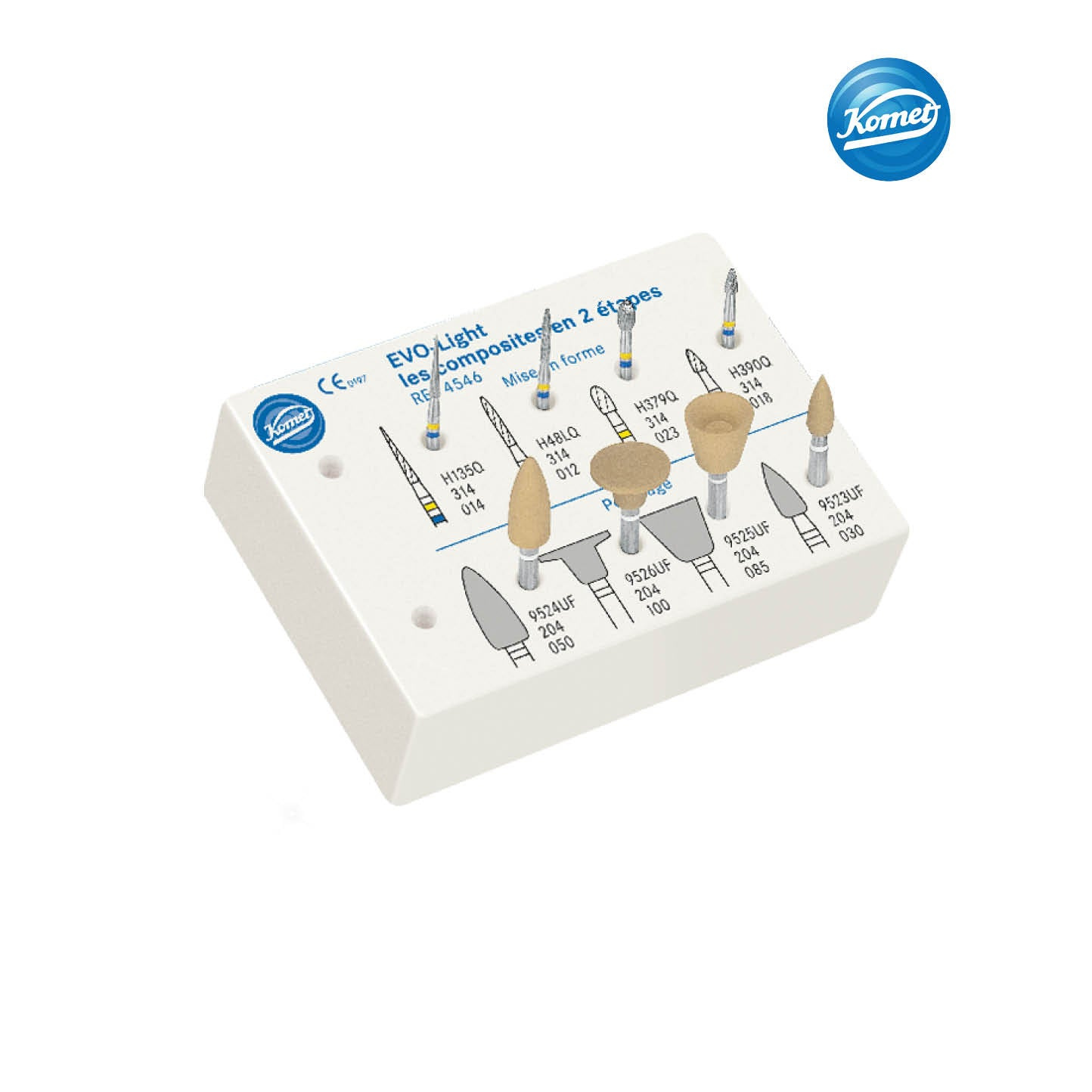 Bộ sửa soạn và đánh bóng hoàn thiện composite KM_4546