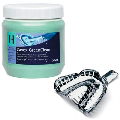 Bột làm sạch khay lấy dấu Green Clean | Cavex Hà Lan