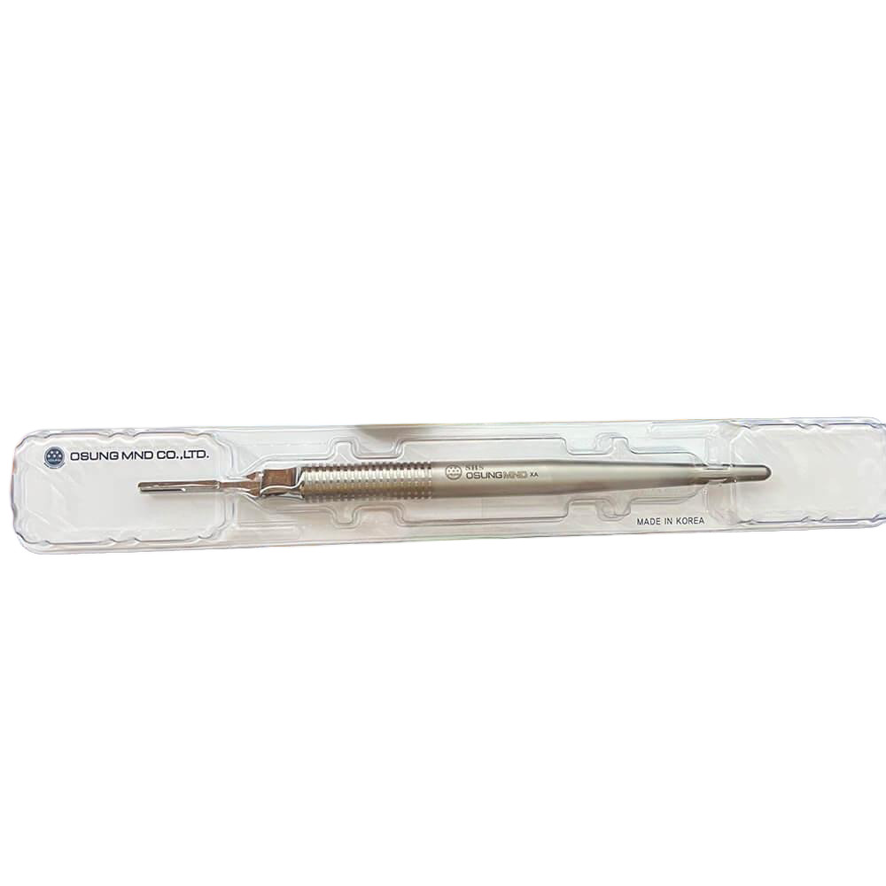 Cán dao mổ phẫu thuật tròn thẳng Osung Scalpel Handle SHS | Osung Hàn Quốc