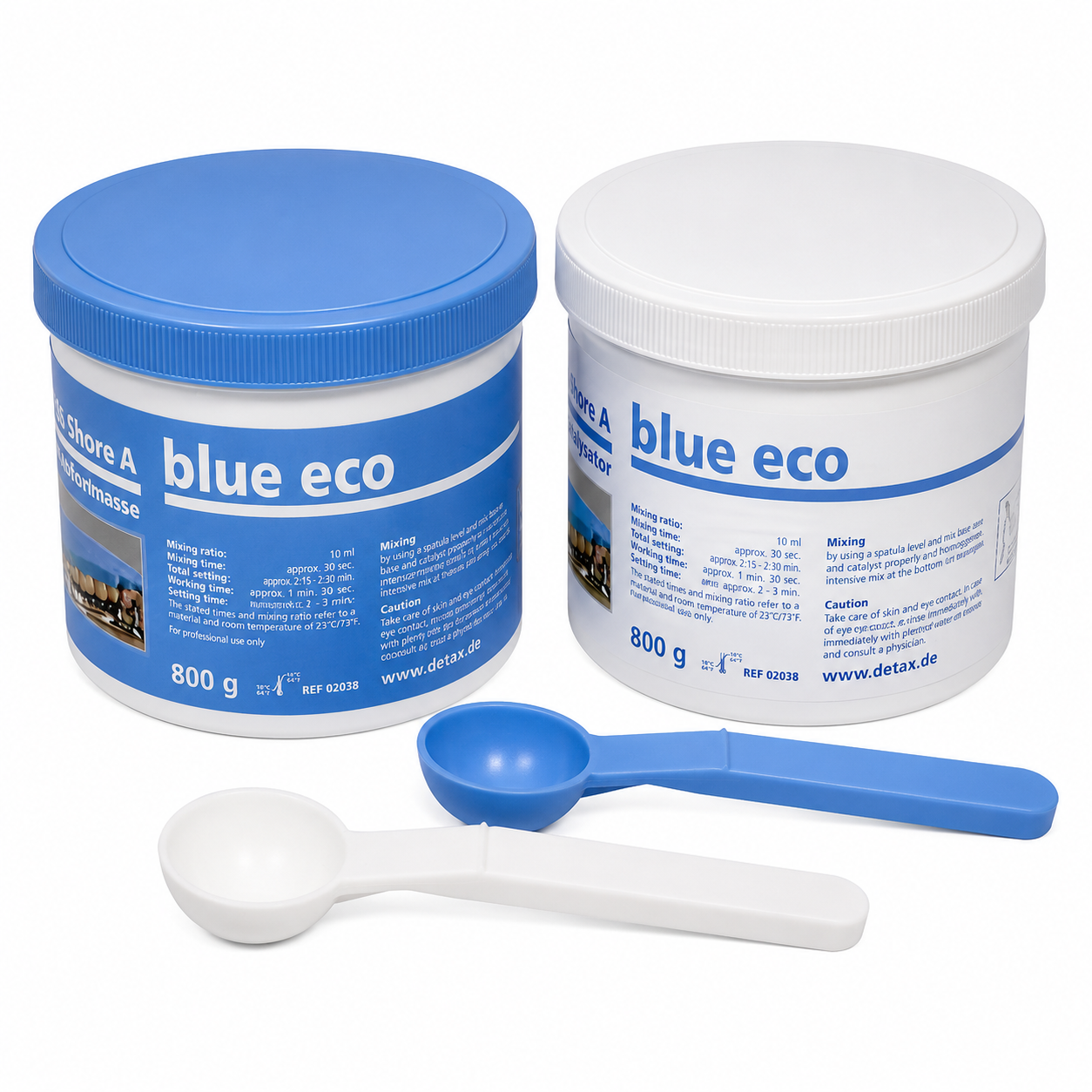 Cao su đặc putty dùng trong labo Blue Eco Detax