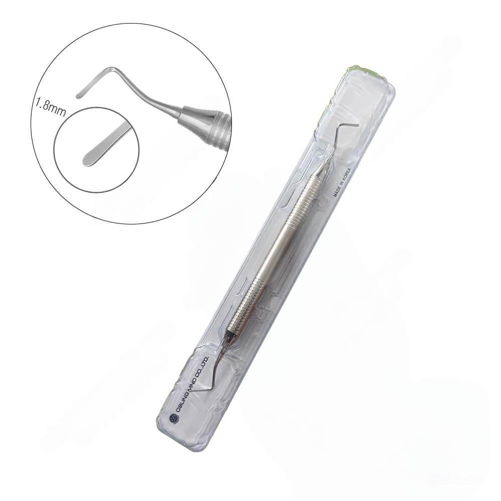 Cây đặt chỉ co nướu không răng cưa Osung GCP113N Gingival cord packer | Osung Hàn Quốc