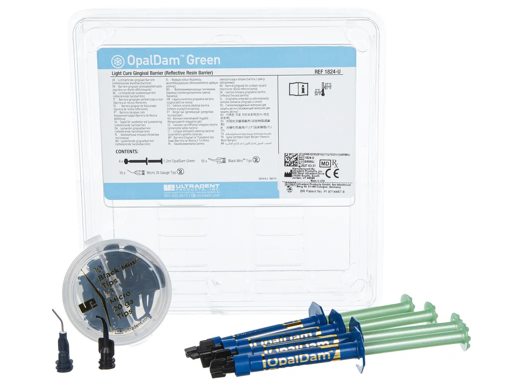 Chất bảo vệ nướu OpalDam Green | Ultradent Mỹ