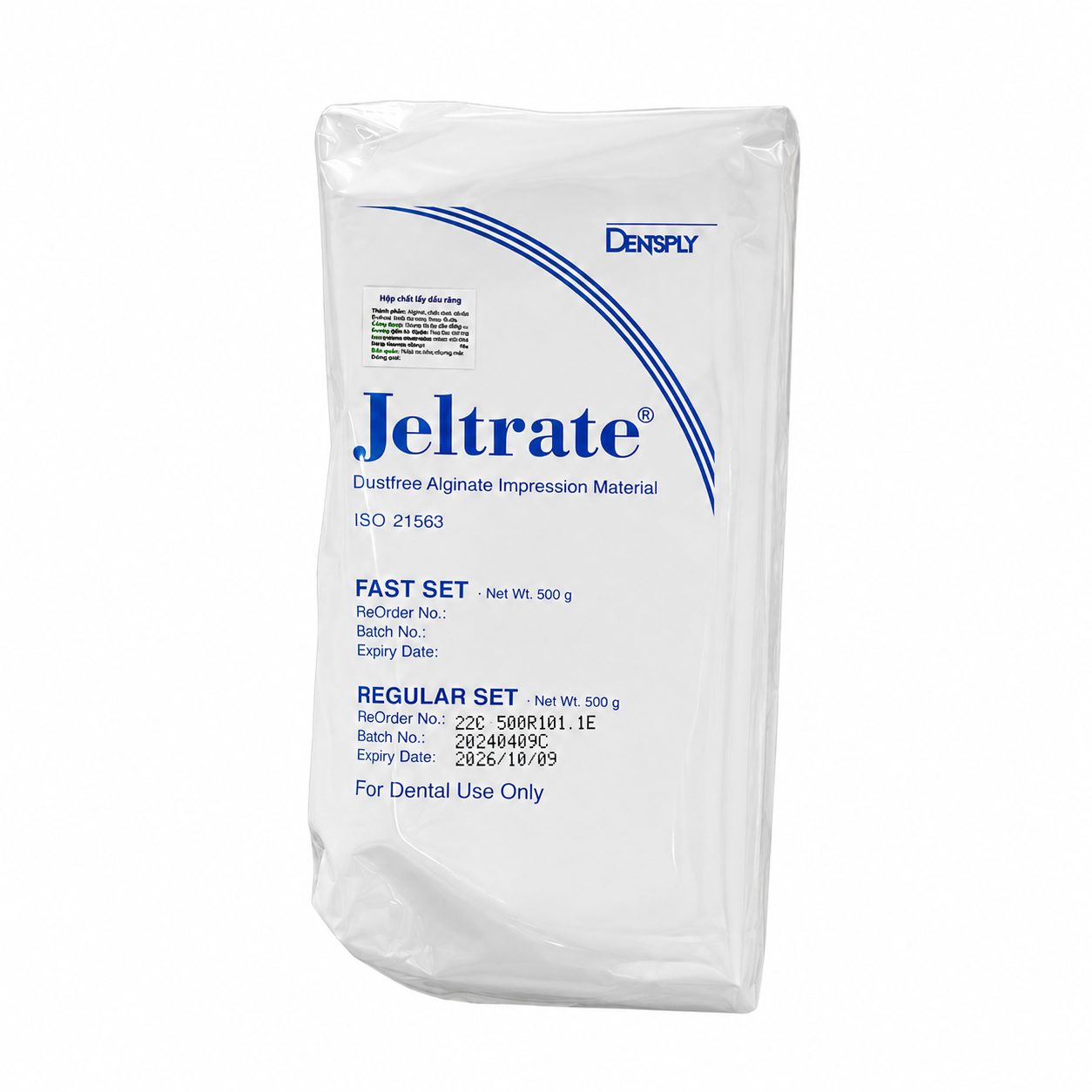 Chất lấy dấu Alginate Jeltrate Dentsply Sirona