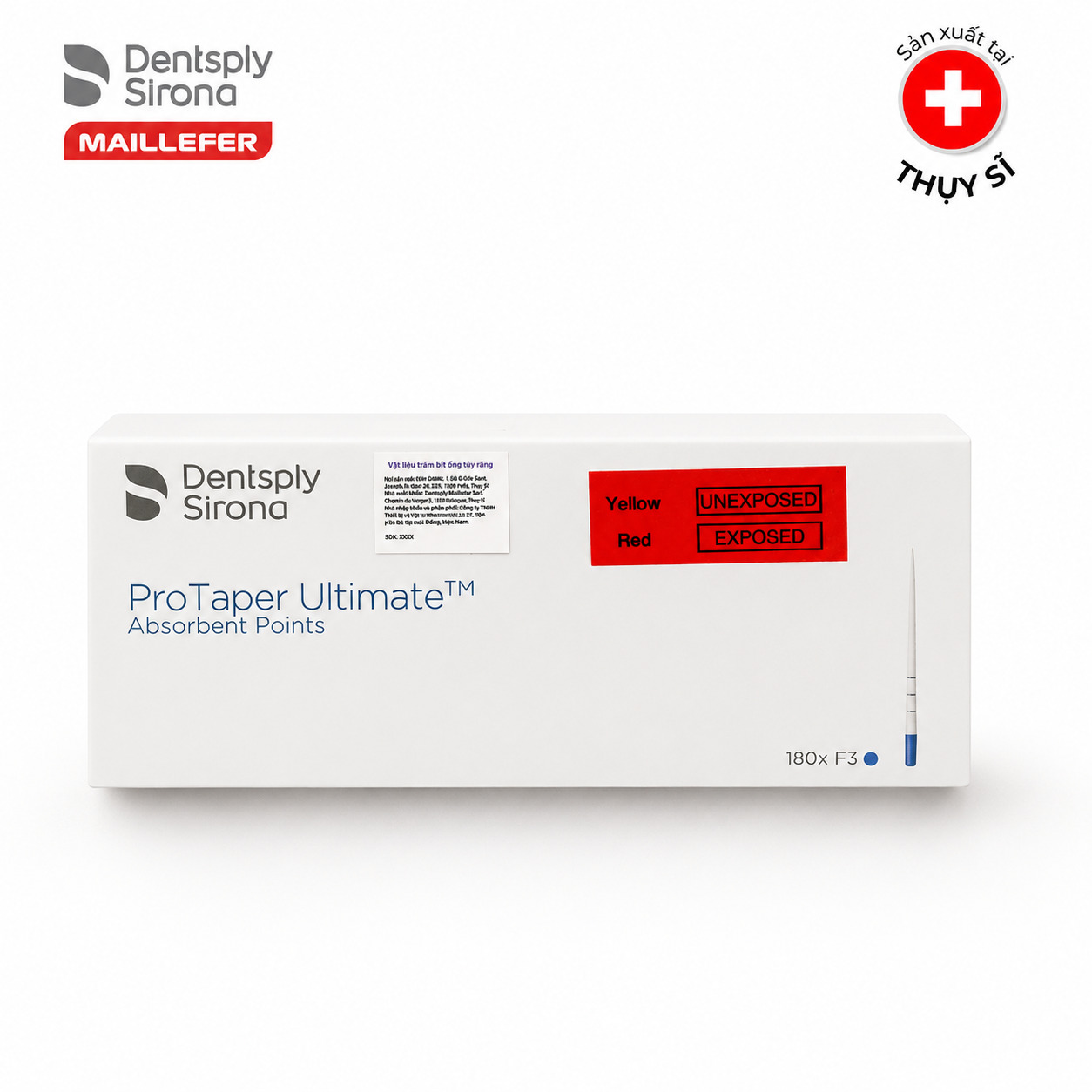 Côn giấy nội nha PAPER POINTS PROTAPER ULTIMATE Maillefer Dentsply Mỹ