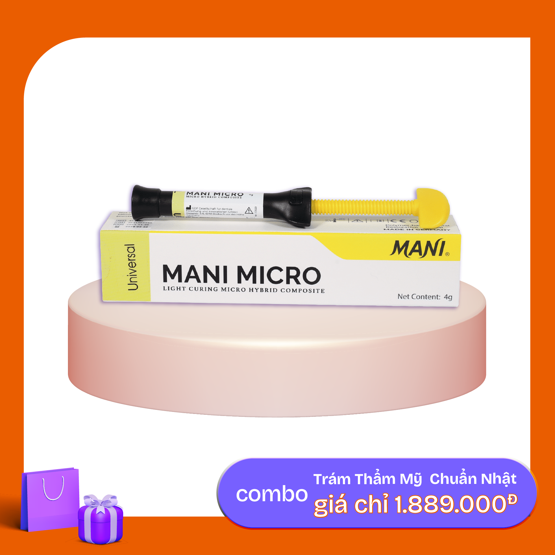 Bộ Trám Thẩm Mỹ Chuẩn Nhật