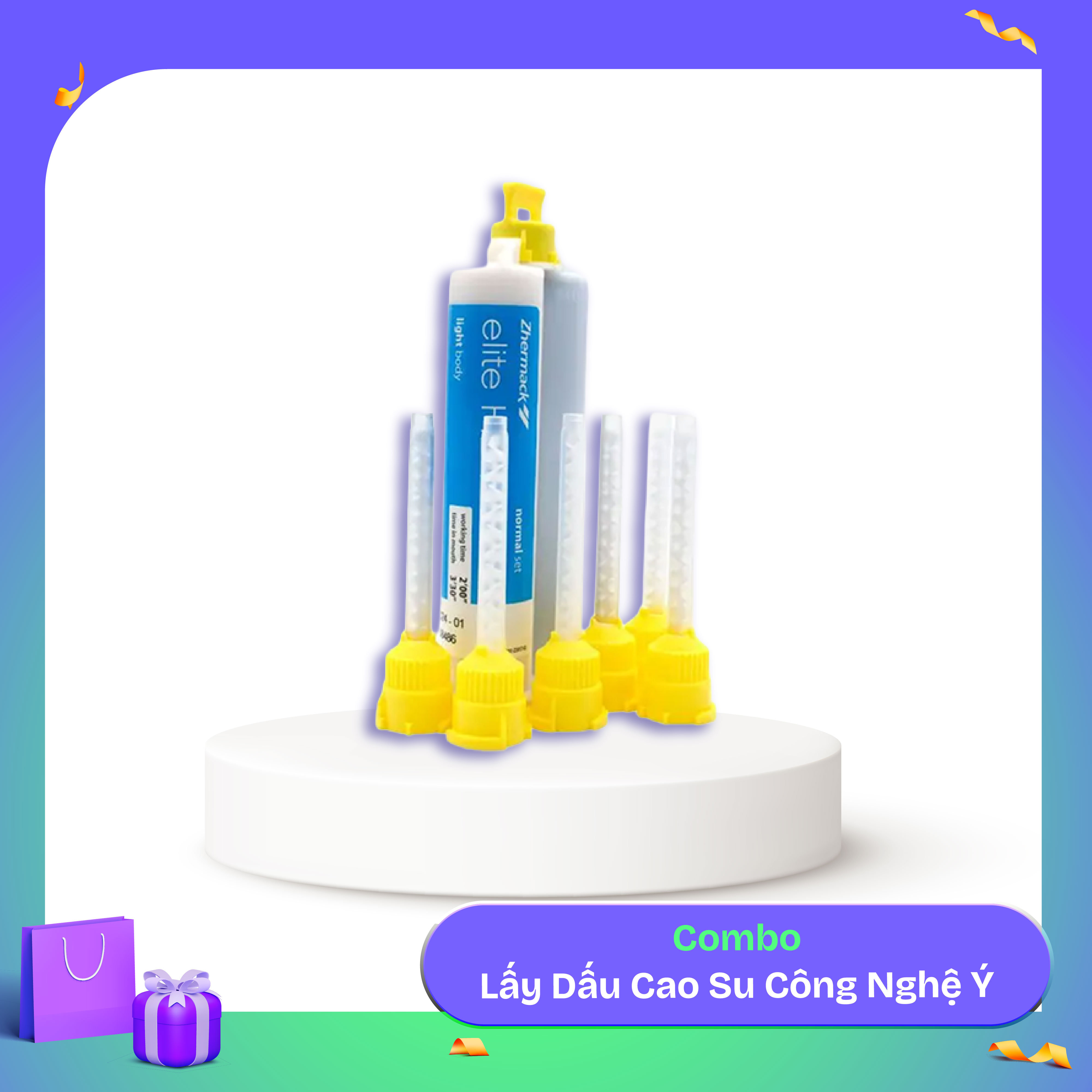 Bộ Lấy Dấu Cao Su Công Nghệ Ý