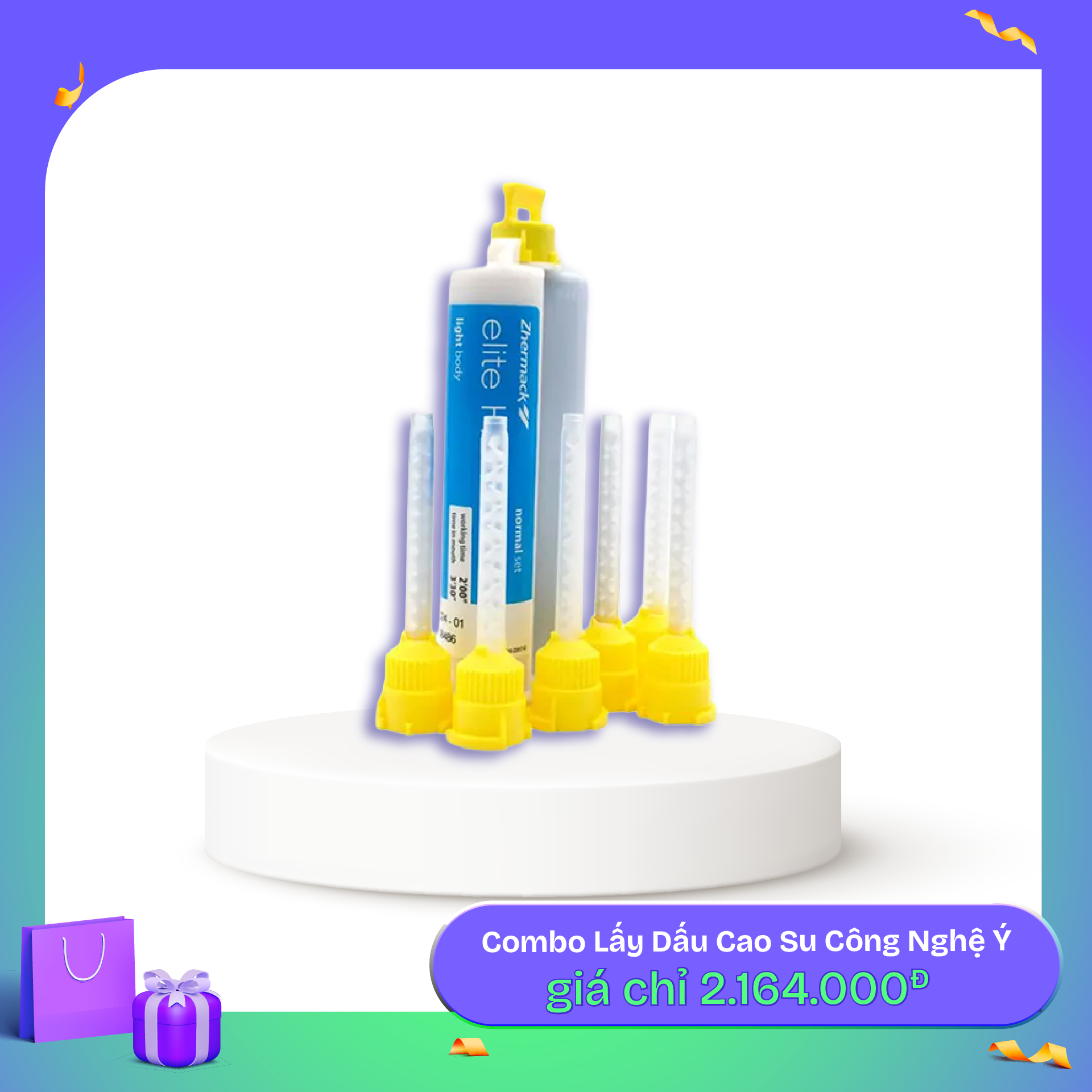 Bộ Lấy Dấu Cao Su Công Nghệ Ý