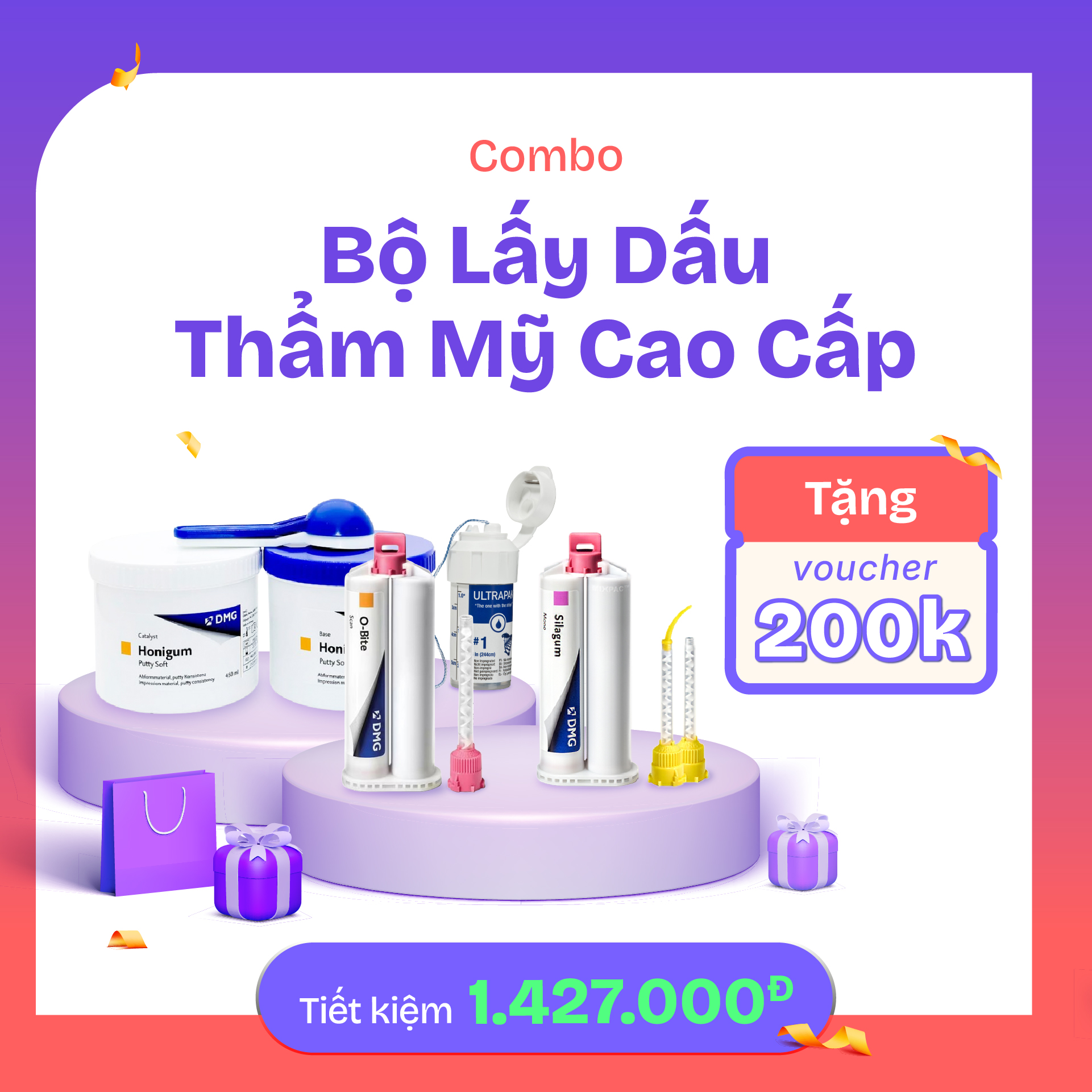 Bộ Lấy Dấu Thẩm Mỹ Cao Cấp
