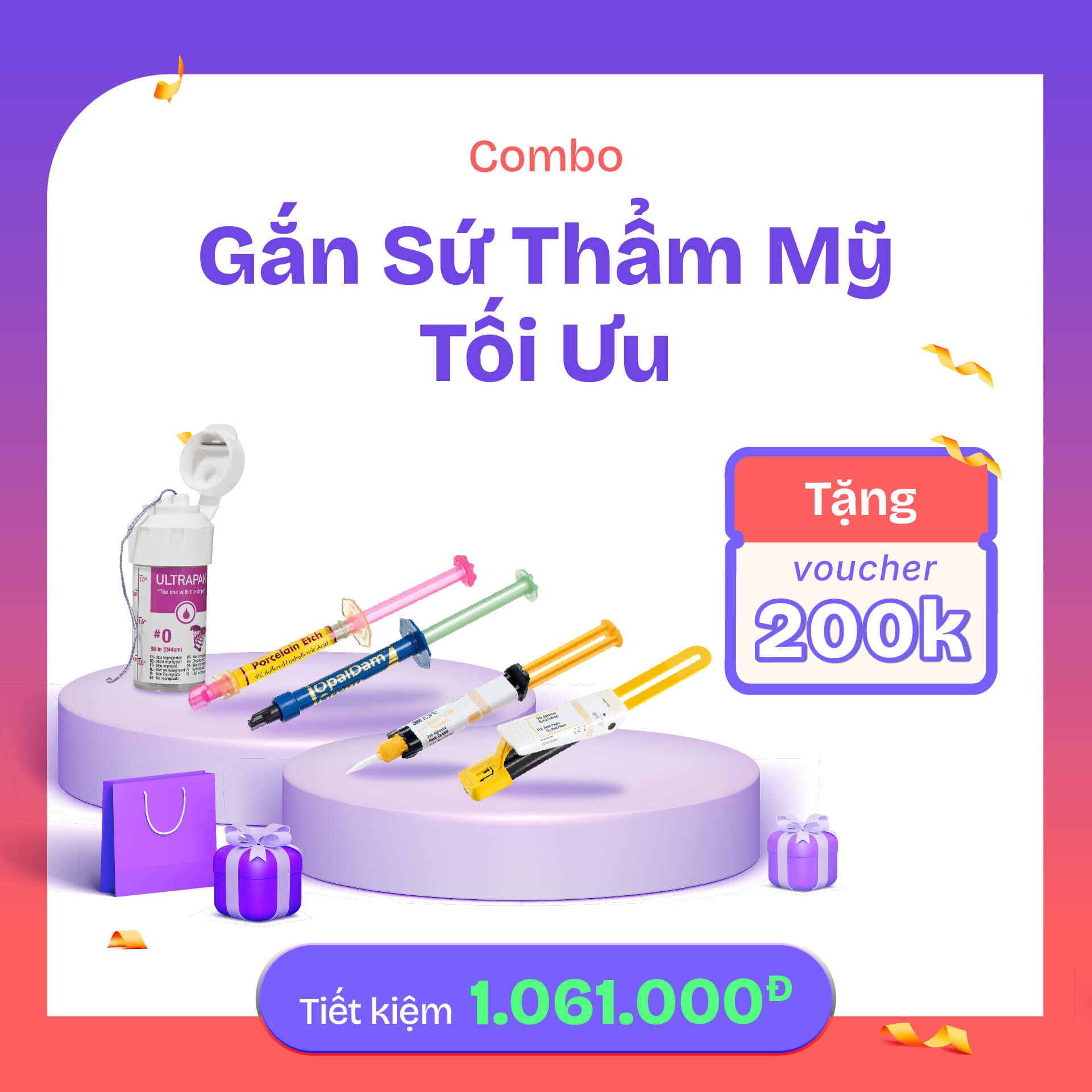 Bộ Gắn Sứ Thẩm Mỹ Tối Ưu