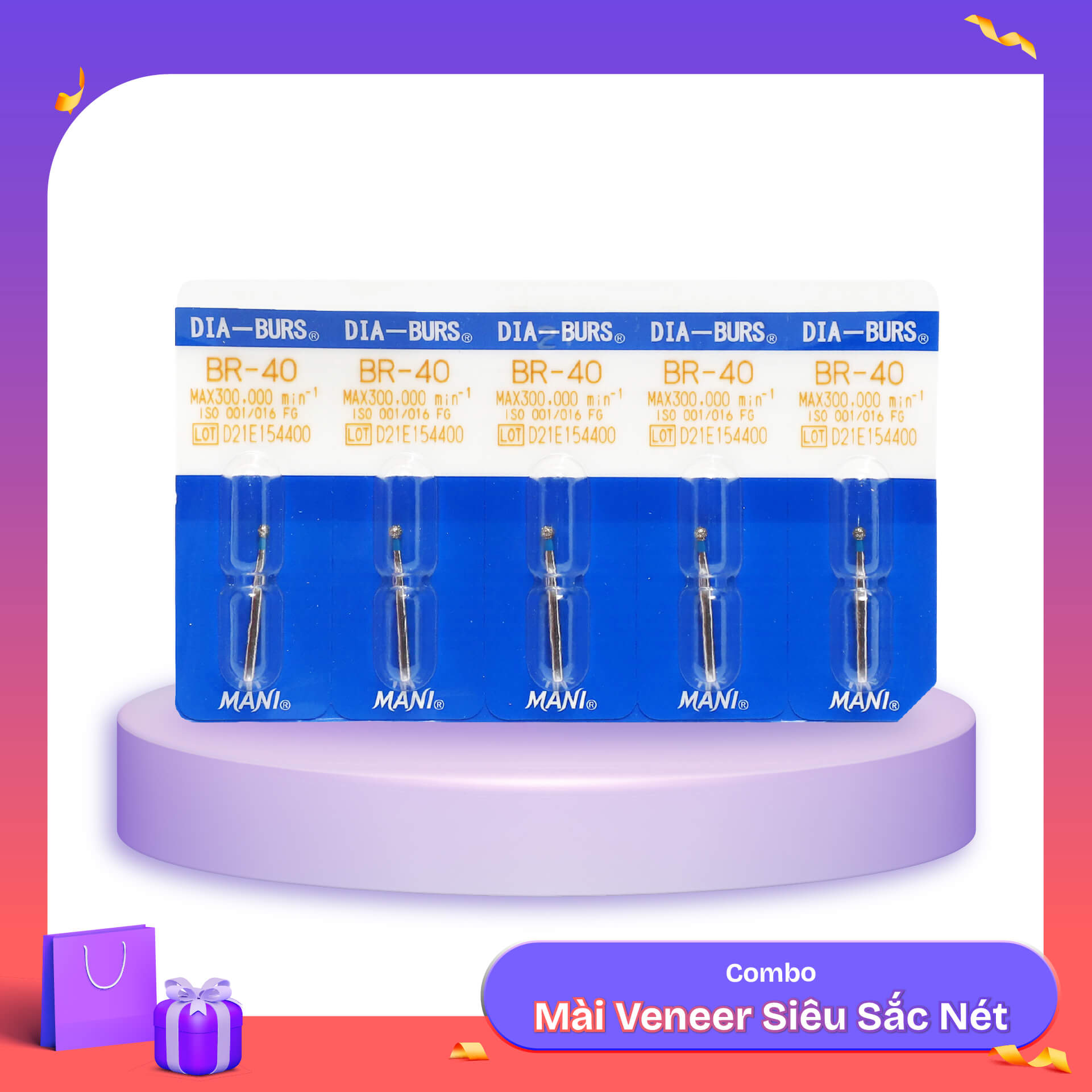 Bộ Mài Veneer Siêu Sắc Nét 