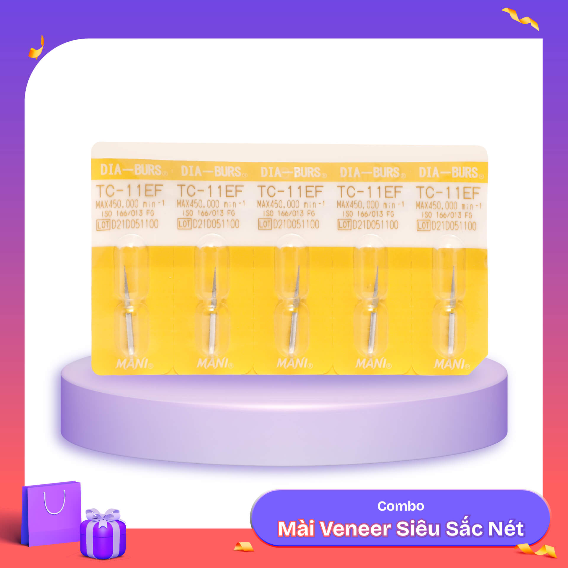 Bộ Mài Veneer Siêu Sắc Nét 