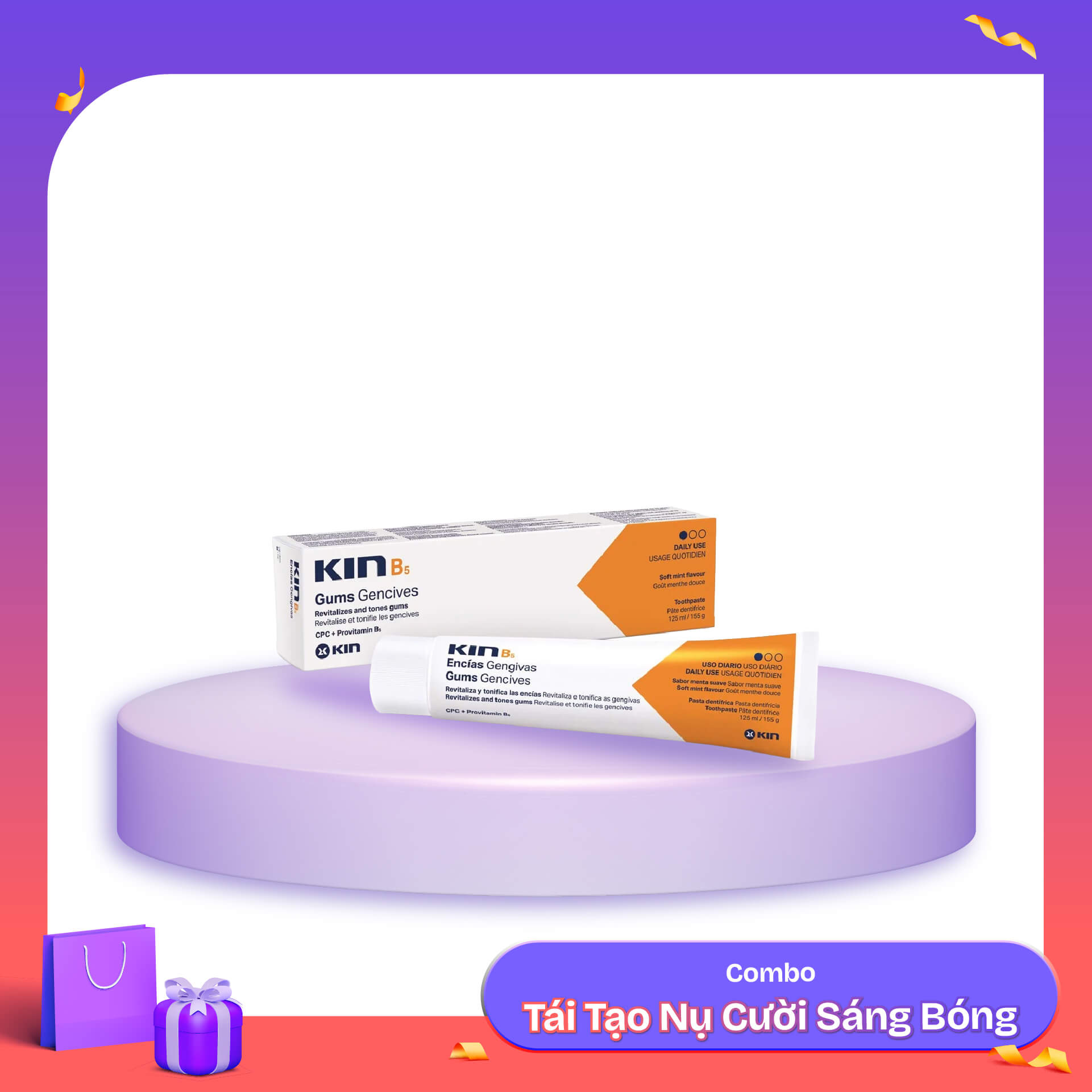 Bộ Tái Tạo Nụ Cười Sáng Bóng