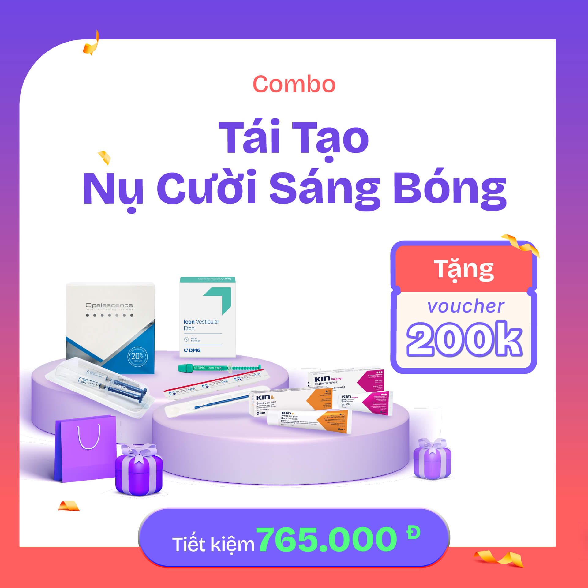 Bộ Tái Tạo Nụ Cười Sáng Bóng