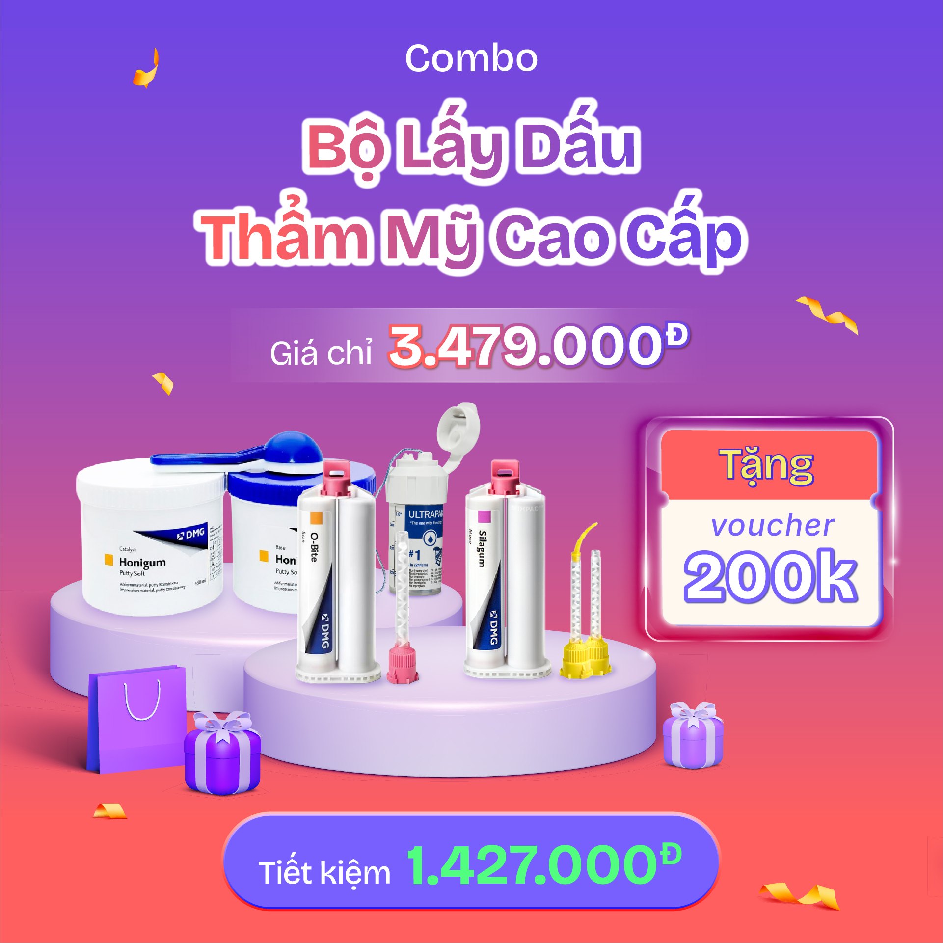 Bộ Lấy Dấu Thẩm Mỹ Cao Cấp