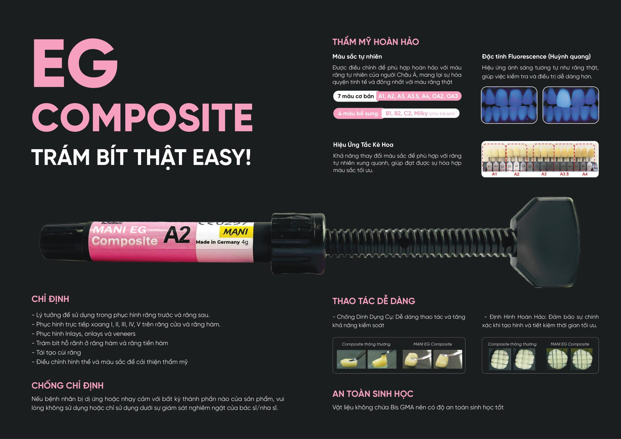 Composite Đặc Mani EG Mani Nhật Bản