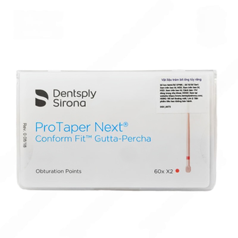 Côn chính nội nha PROTAPER NEXT PERCHA POINTS Maillefer Dentsply Mỹ