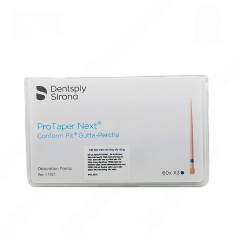 Côn chính nội nha PROTAPER NEXT PERCHA POINTS Maillefer Dentsply Mỹ