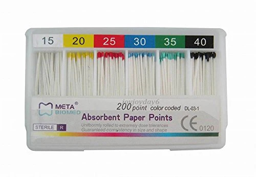 Côn giấy Absorbent Paper Points cho trâm tay | Meta Biomed Hàn Quốc