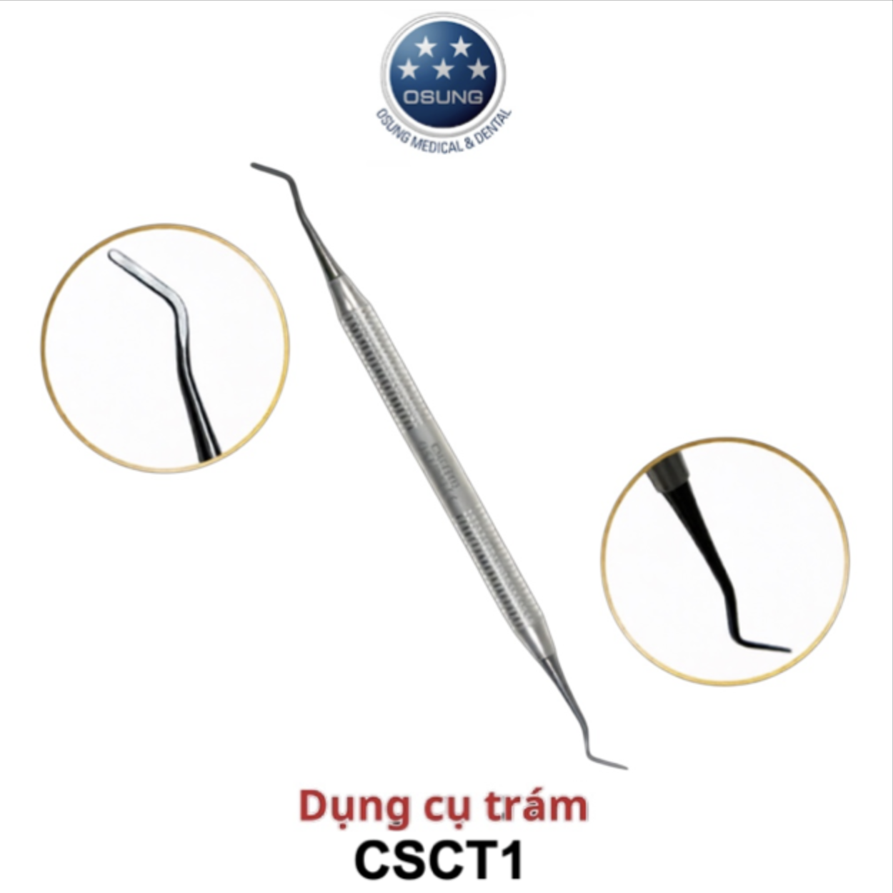 Cây dụng cụ trám composite 2 đầu Osung | Osung Hàn Quốc