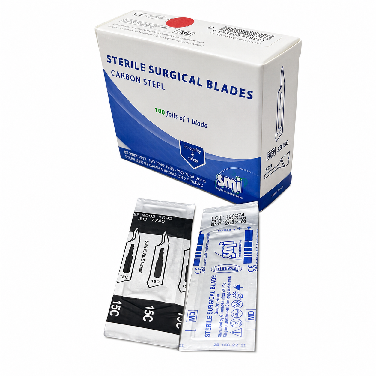 Dao mổ phẫu thuật 15C SMI Bỉ