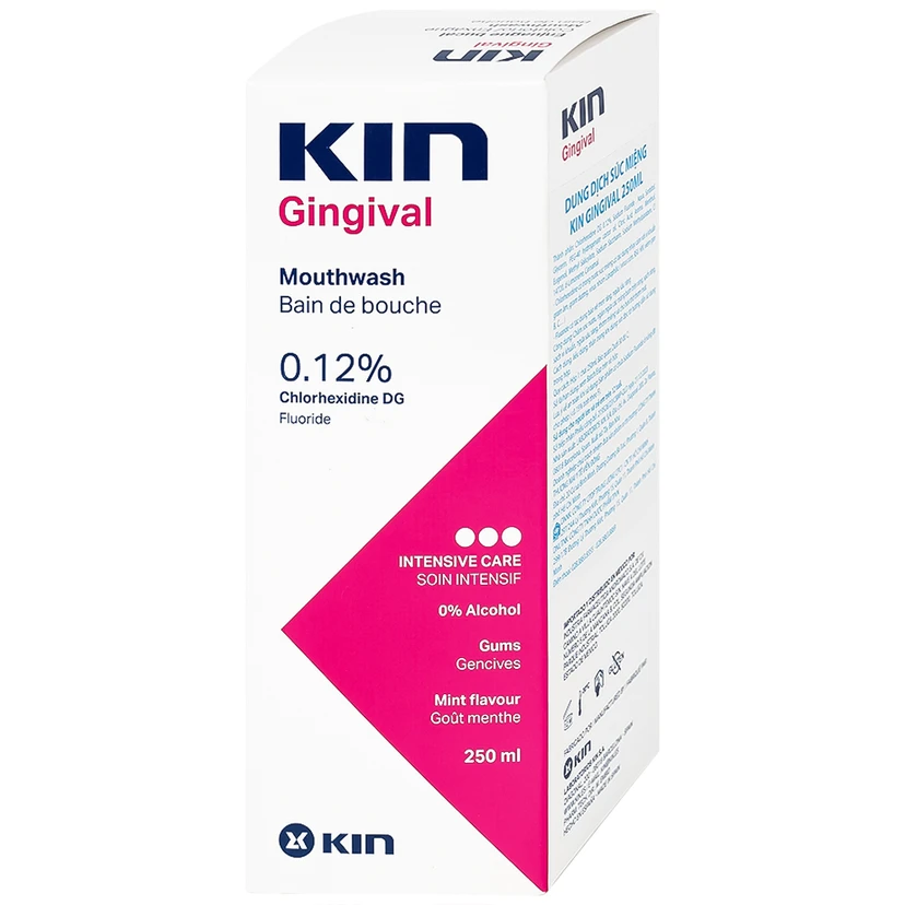 Nước súc miệng KIN Gingival ngừa viêm nướu | KIN Tây Ban Nha