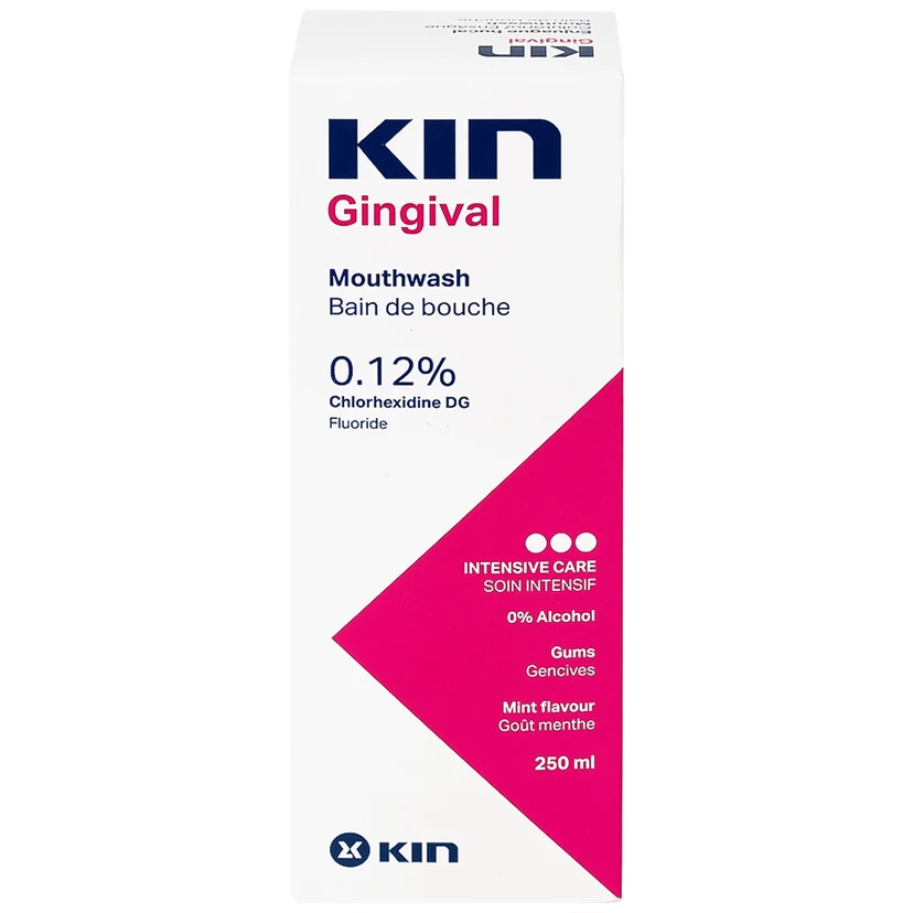 Nước súc miệng KIN Gingival ngừa viêm nướu | KIN Tây Ban Nha
