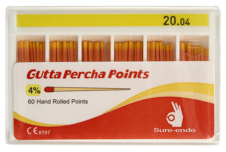Côn Gutta Percha Points cho trâm máy| Sure Endo Hàn Quốc