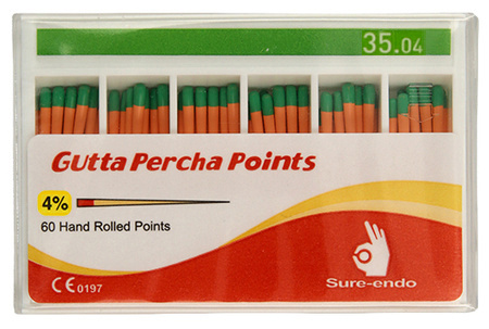 Côn Gutta Percha Points cho trâm máy| Sure Endo Hàn Quốc