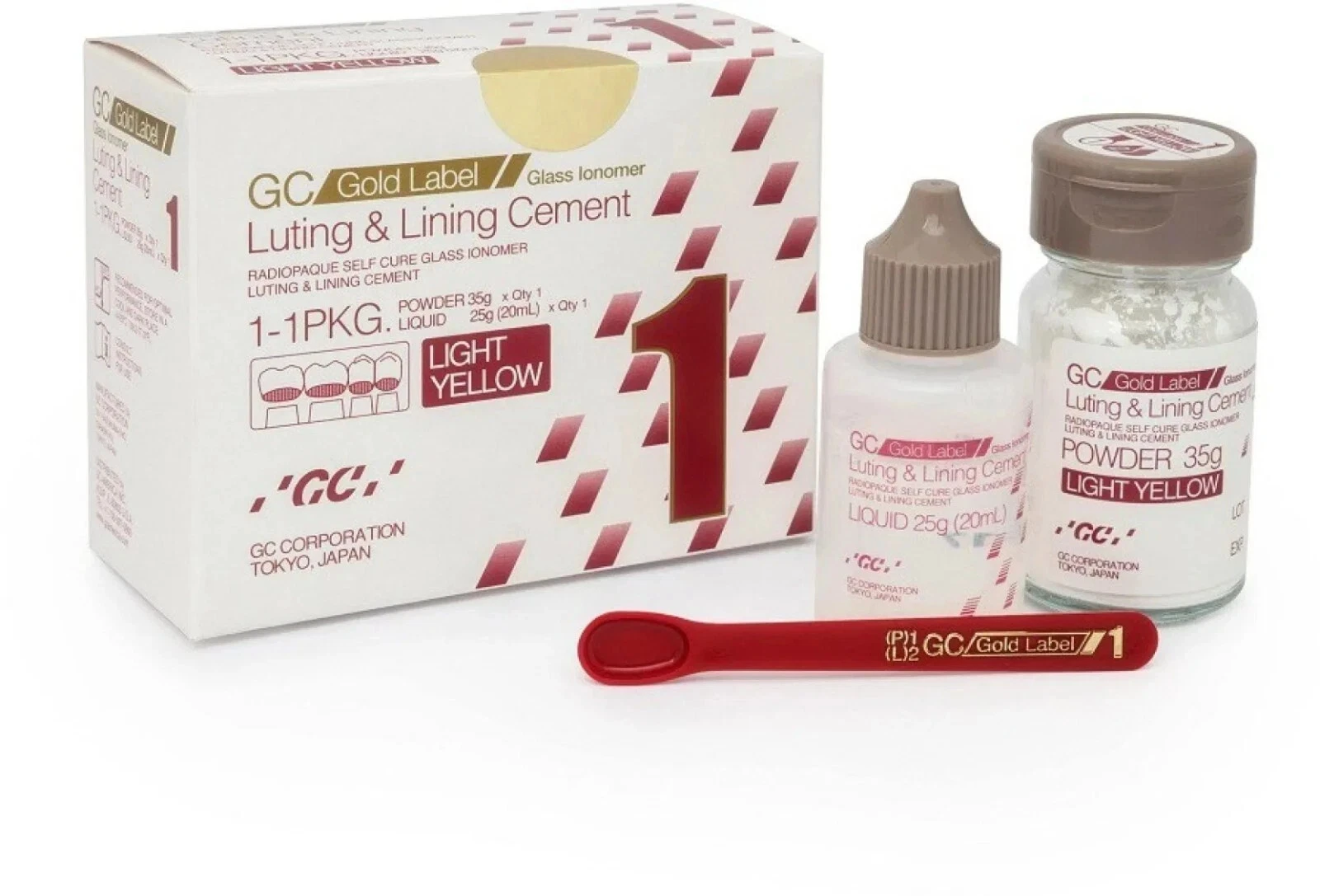 Xi măng gắn răng GC Fuji 1 Lớn I GC Nhật Bản