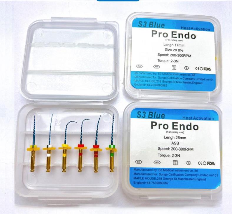 Trâm máy nội nha S3 blue pro | Perfect Endo Trung Quốc