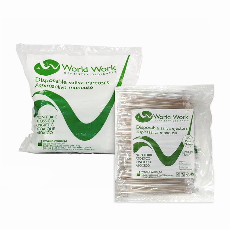 Ống hút nước bọt nha khoa World Work Ý