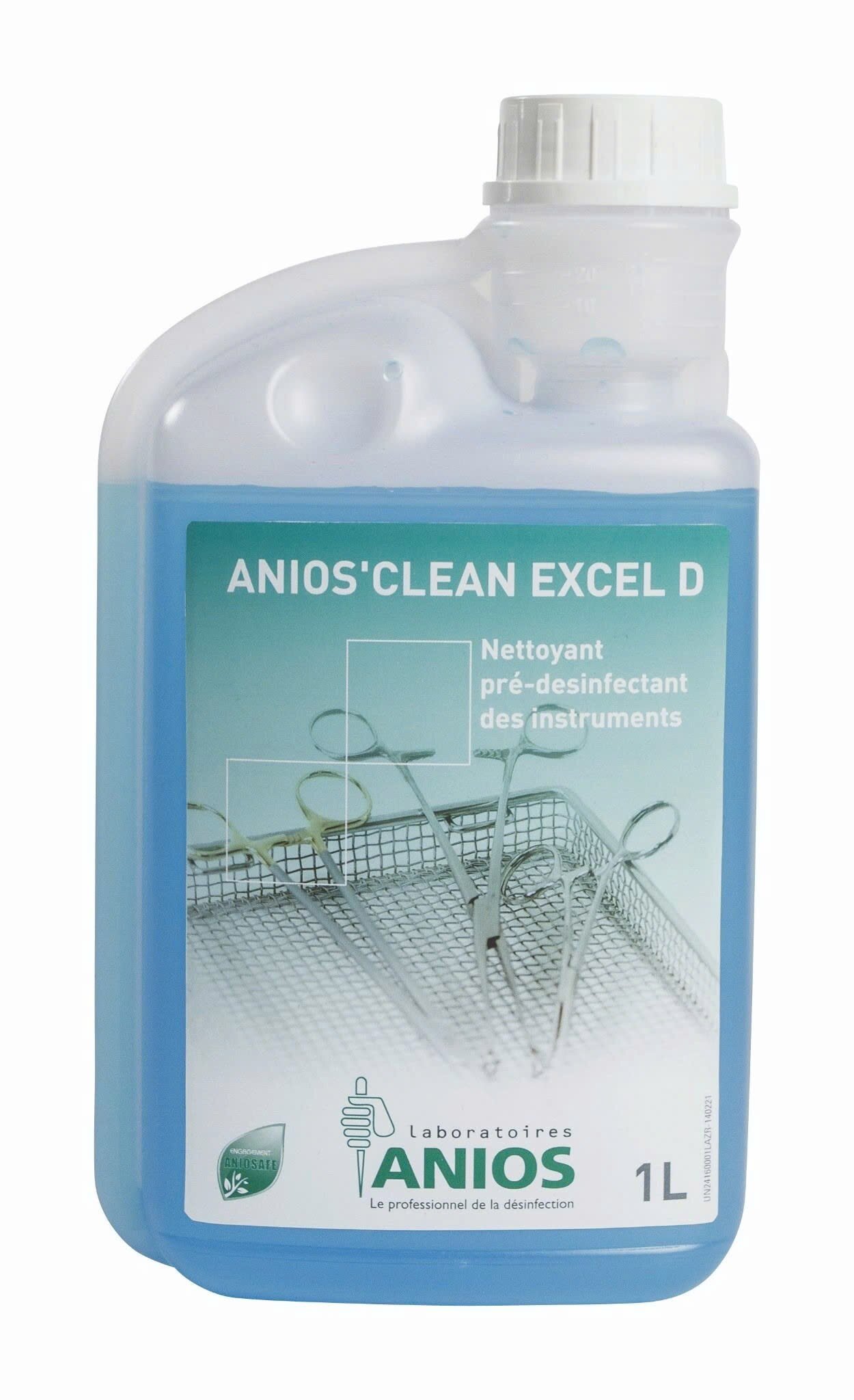 Nước ngâm dụng cụ nha khoa Anios clean Excel D