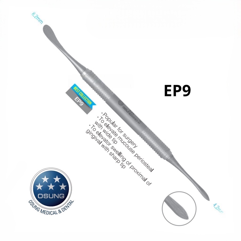 Cây bóc tách Osung 2 đầu Periosteal Elevator | Osung Hàn Quốc