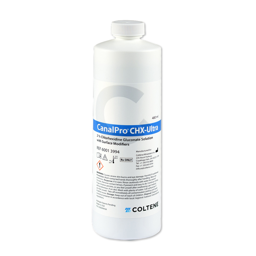 Dung dịch bơm rửa ống tuỷ CHX CanalPro Chlorhexidine 2% | Coltene Thuỵ Sĩ