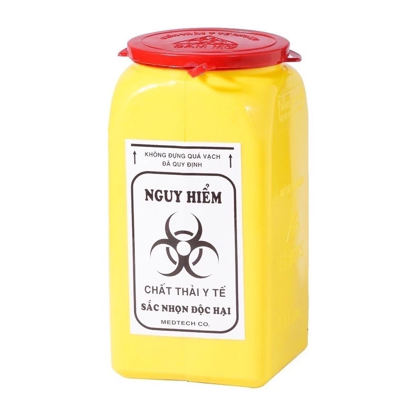 Bình hủy kim - xuất xứ Việt Nam