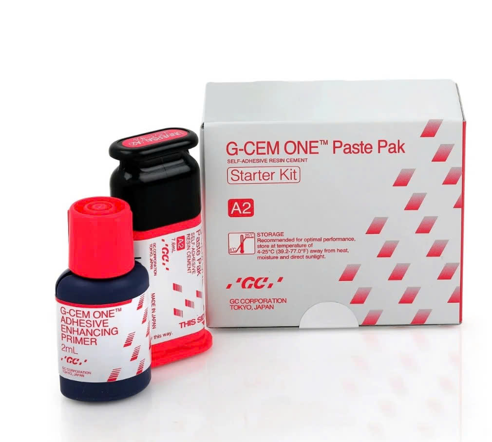Xi măng gắn đa năng G-Cem One Starter Kit - GC Nhật Bản