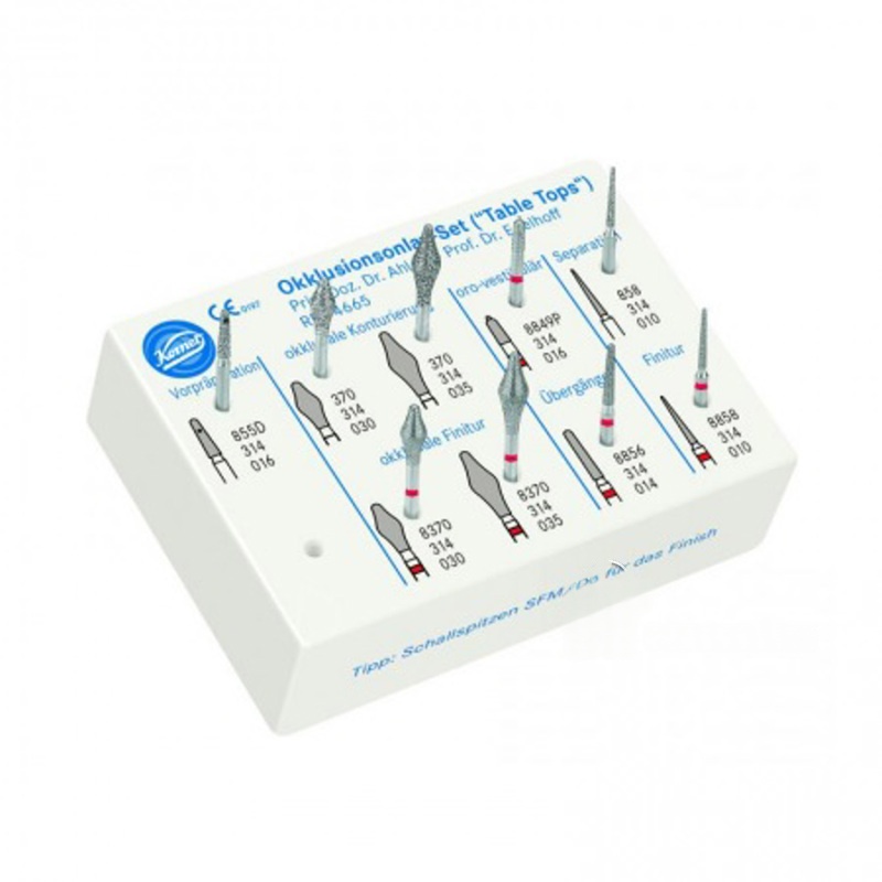 Bộ Mũi Mài Onlay Mặt Nhai Cao Cấp 4665 | Komet Đức