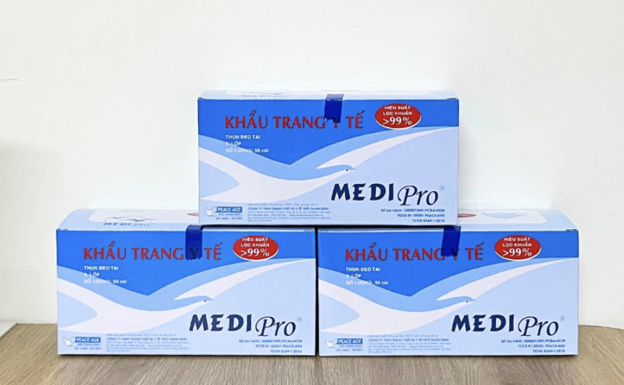 Khẩu trang y tế cao cấp MEDIPro| Thời Thanh Bình Việt Nam