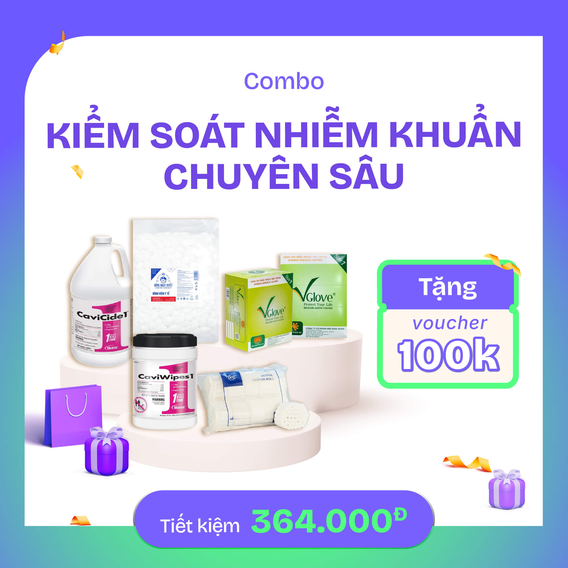 Bộ Kiểm Soát Nhiễm Khuẩn Chuyên Sâu 