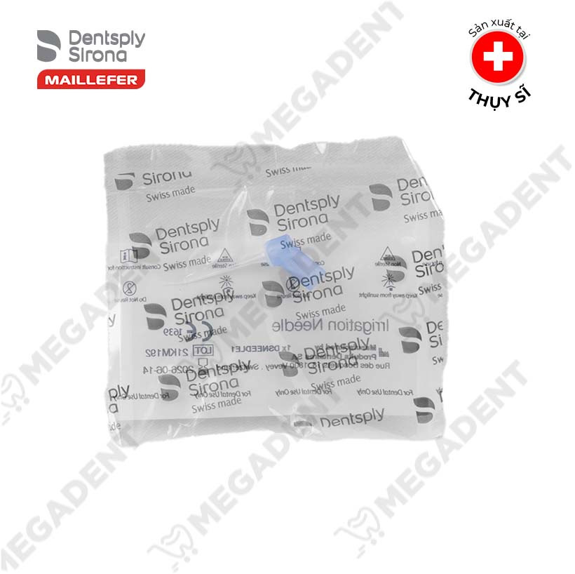 Kim bơm rửa ống tủy Irrigation Needle Dentsply Mỹ
