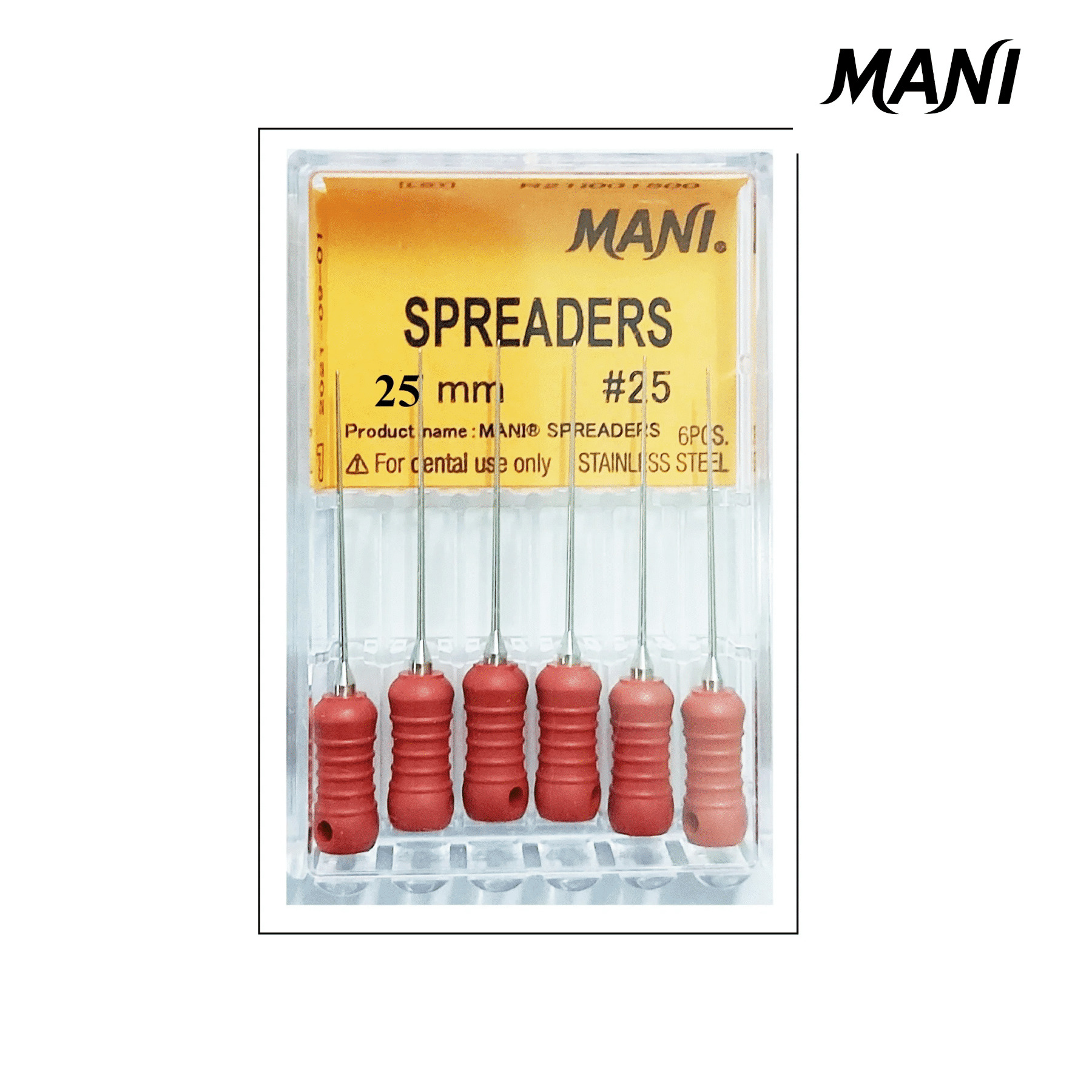 Lèn ngang Finger Spreaders Hộp 6 cây Mani Nhật Bản